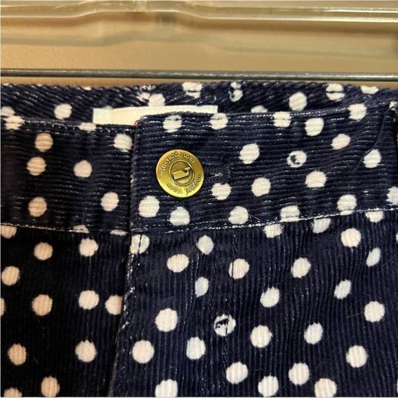 Vineyard vines navy and white polka dot corduroy pants. - Picture 3 of 12